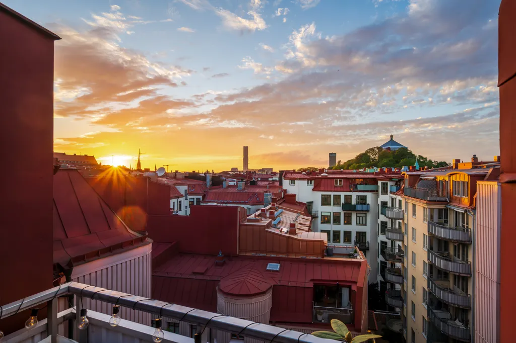 Terrasse - Charming Loft with City View in Stockholm