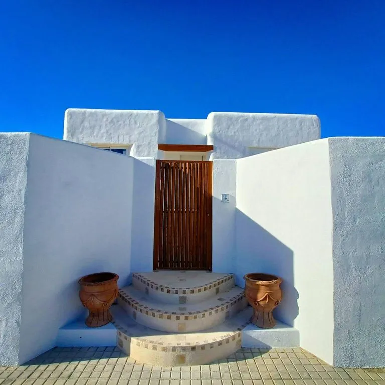 Jardin - Ibiza Style Villa with Mountain View in Polop