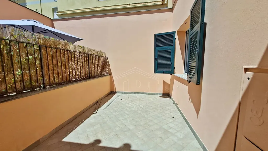 Jardin - New 4-Bedroom Apartment with Terrace in Albenga