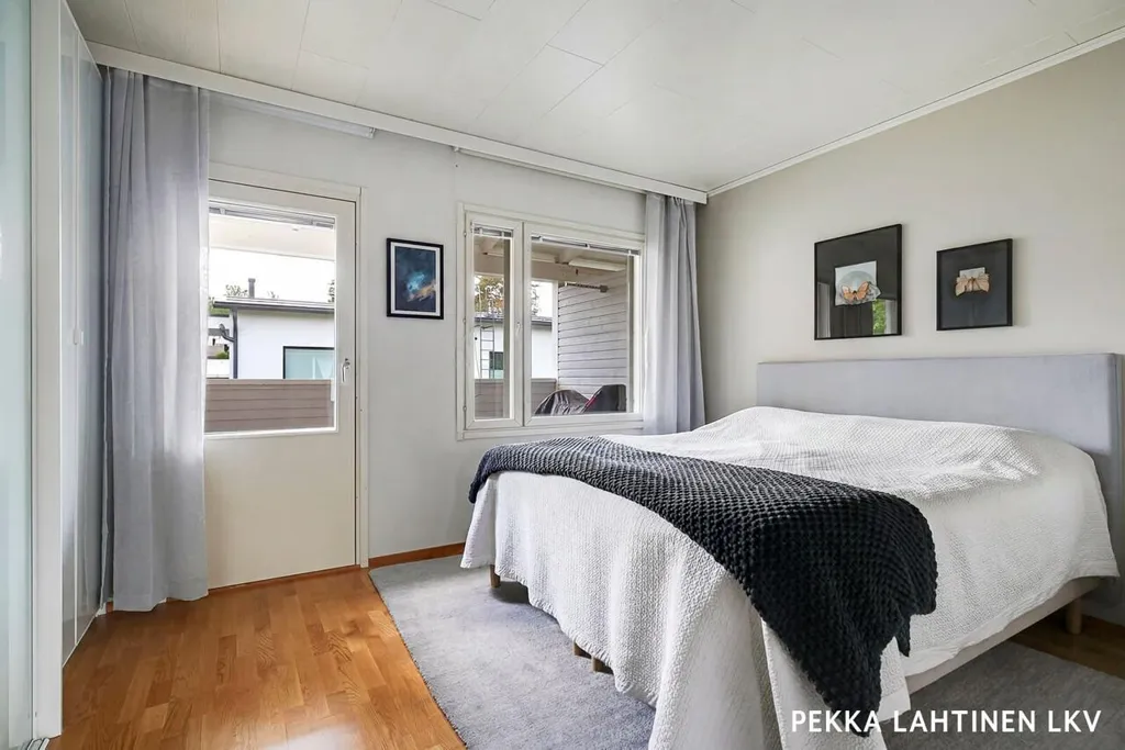 Chambres - Modern Apartment with Balcony in Mankkaa