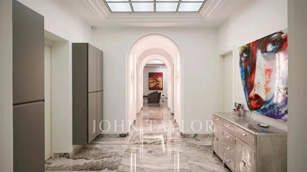 Entrée - Appartement Luxe avec Terrasse à Cannes