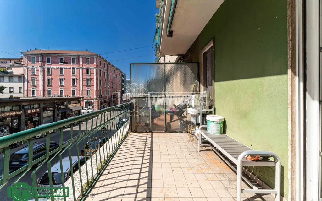 Balcon - Quadrilocale with Double Terraces in Milan
