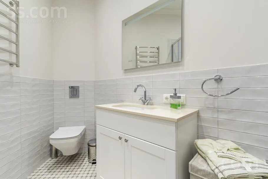 Vannitoad - Modern Apartment with Courtyard View in Riga Centre