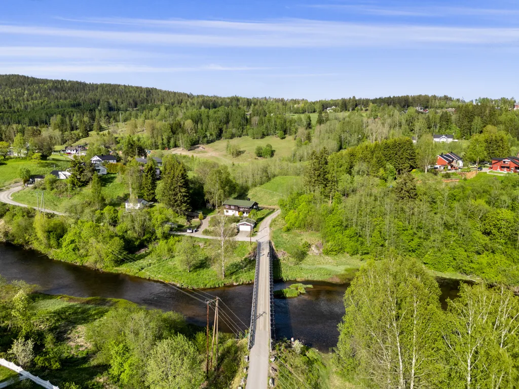 Vue aérienne - Detached House with Double Garage in Nittedal