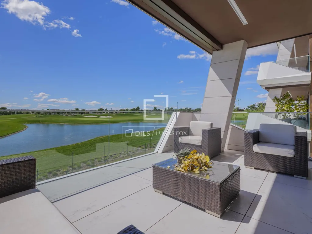 Terrace - Luxury Apartment with Golf Course Views in La Finca