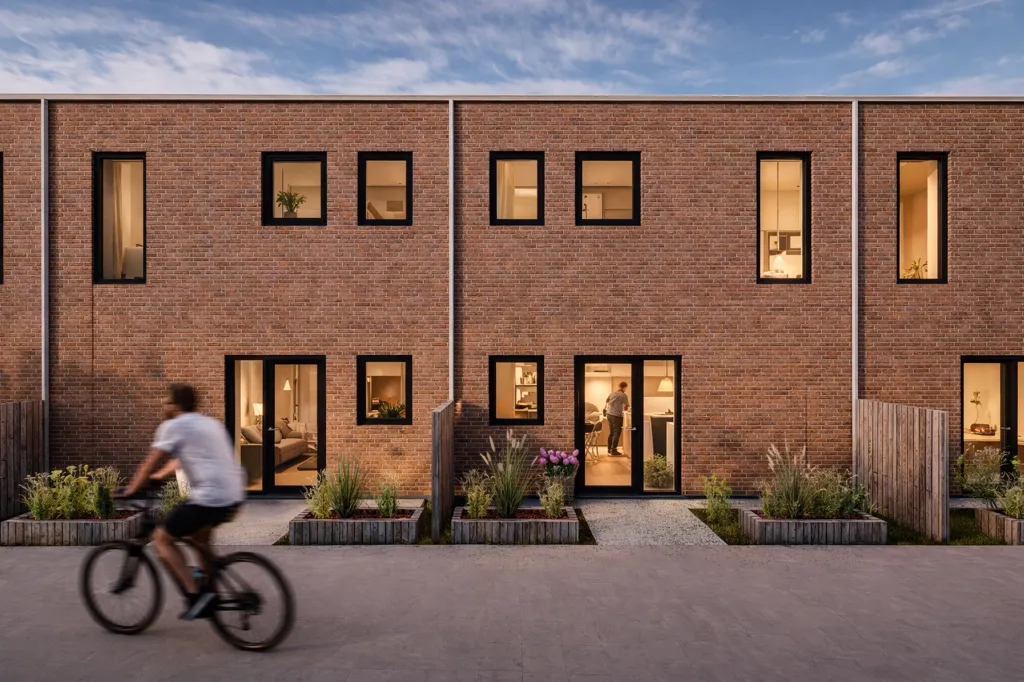 Esterno - Modern Rowhouse with Garden in Overlund