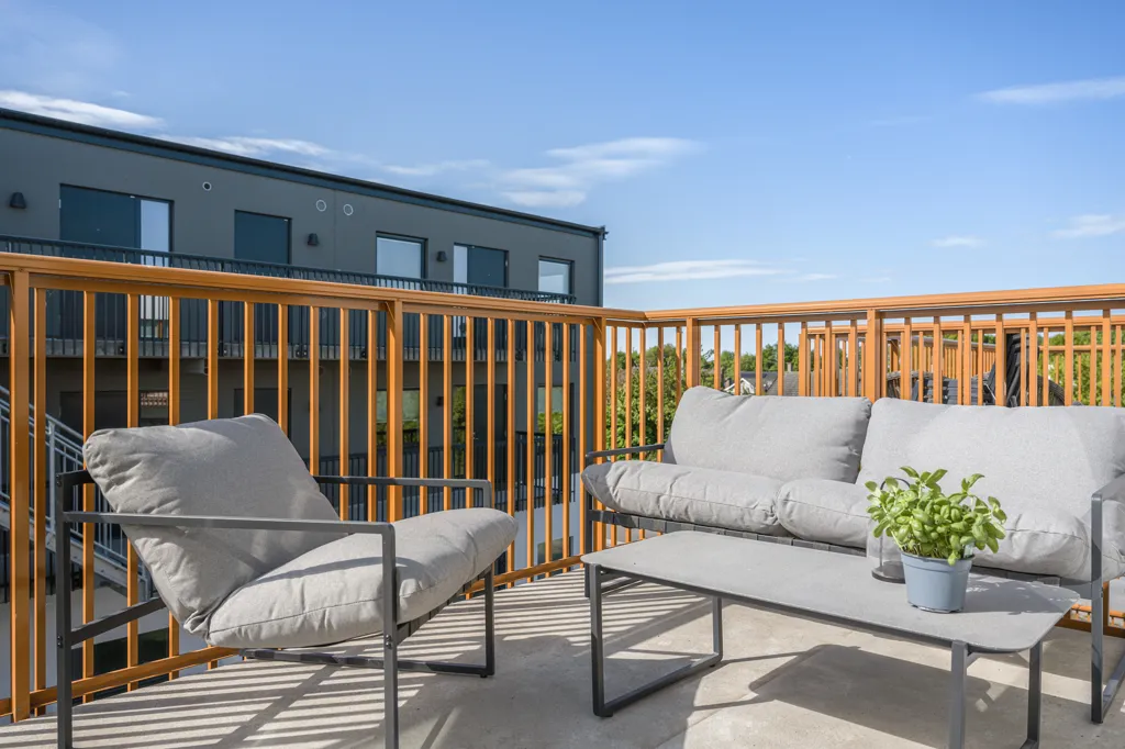 Balcon - Apartment with South-Facing Balcony in Skåne