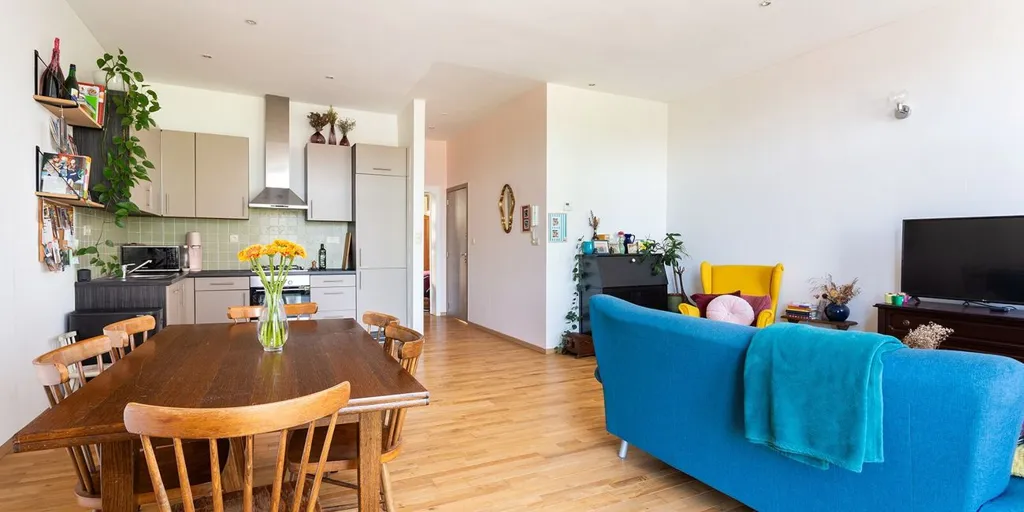 Séjour - Appartement avec Terrasse à Berchem