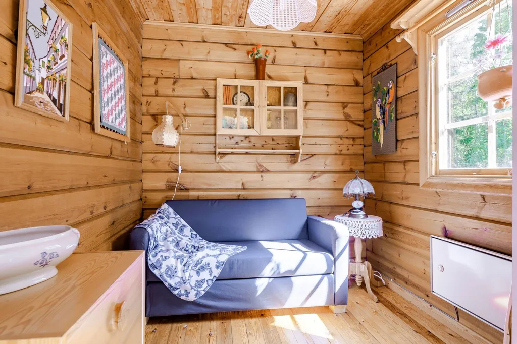 Soggiorno - Charming Cottage with Water View near Luleå