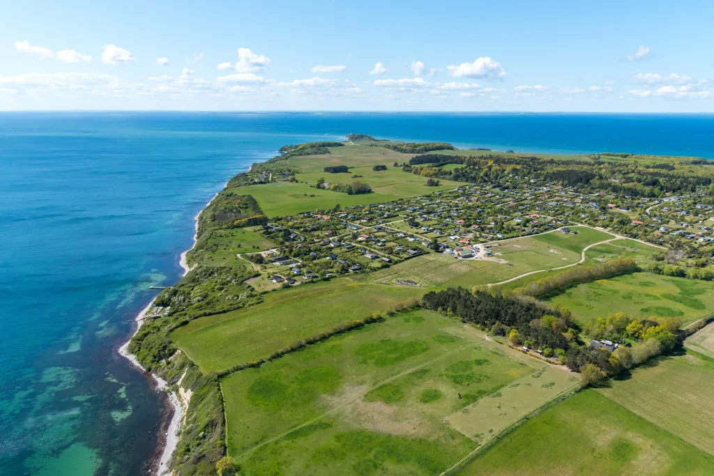 Vue aérienne - Vacation Plot with 5G Coverage in Kalundborg