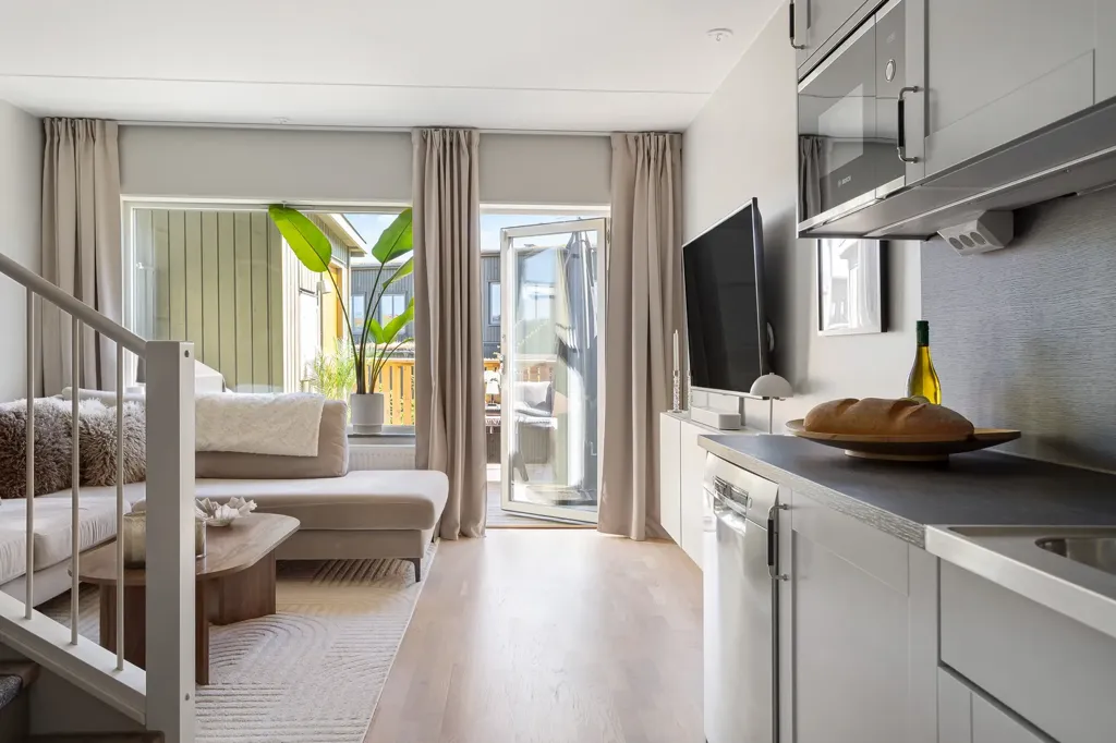 Cuisine - Modern Flat with Balcony in Båstad