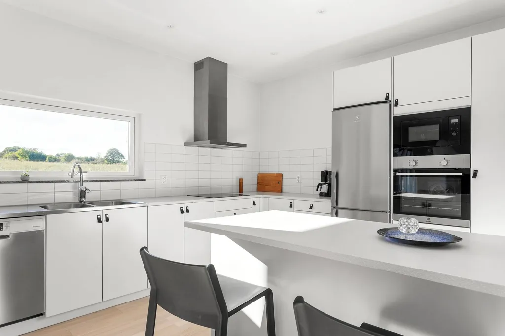 Cuisine - Time-Shared Apartment with Pool in Österlen