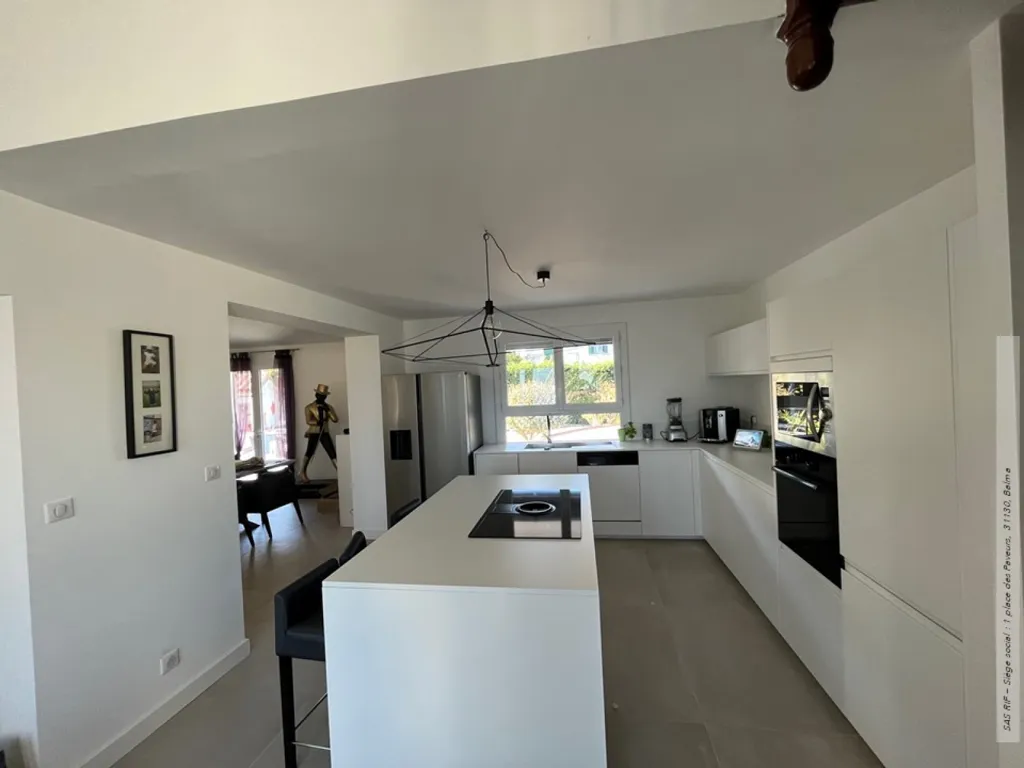 Köök - Renovated Villa with Pool in Bruguieres
