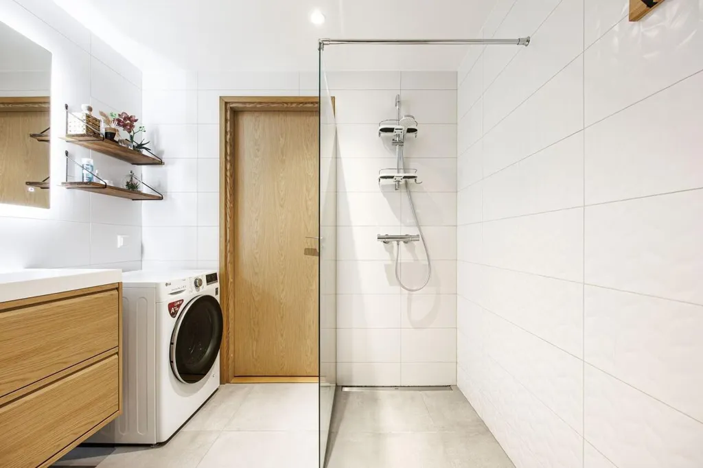 Salles de bain - Modern Flat with Balcony in Tiskre, Harju County