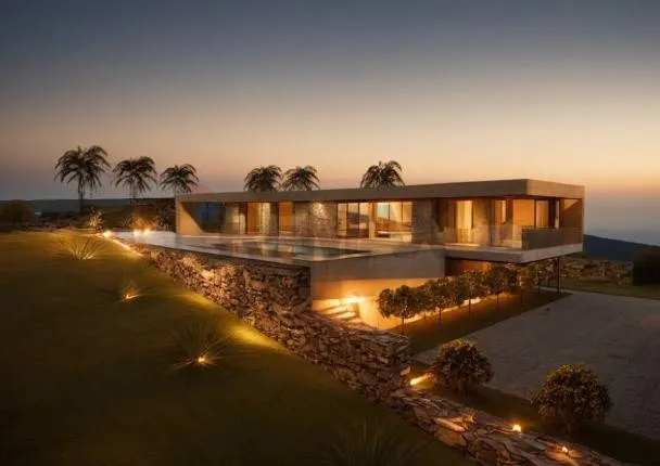 Pool - Buildable Land with Sea View near Menfi