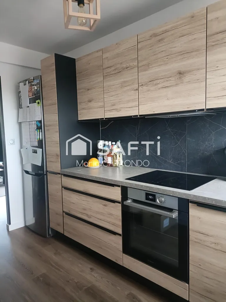 Cuisine - Appartement 4 Pièces avec Parking à Saint-Saulve