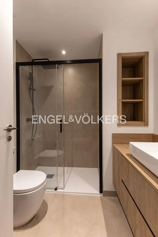 Salles de bain - Apartment with Pool in Gaztambide, Madrid