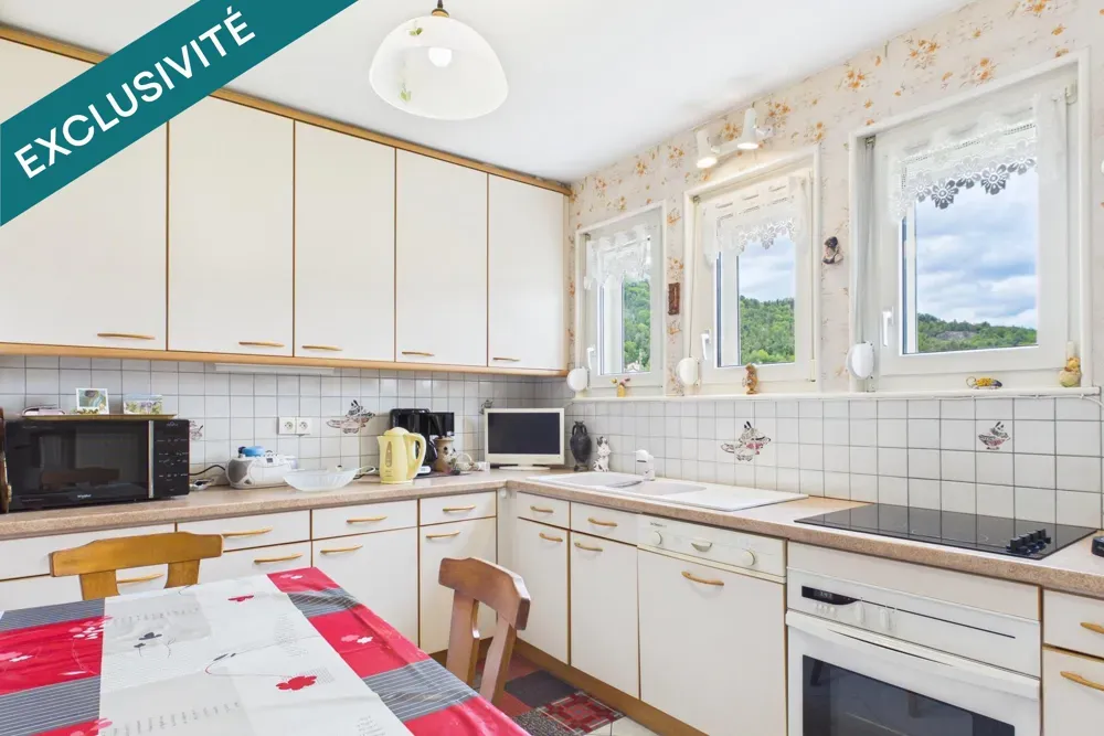Kitchen - Traditional House with Garden in Saint-Amé