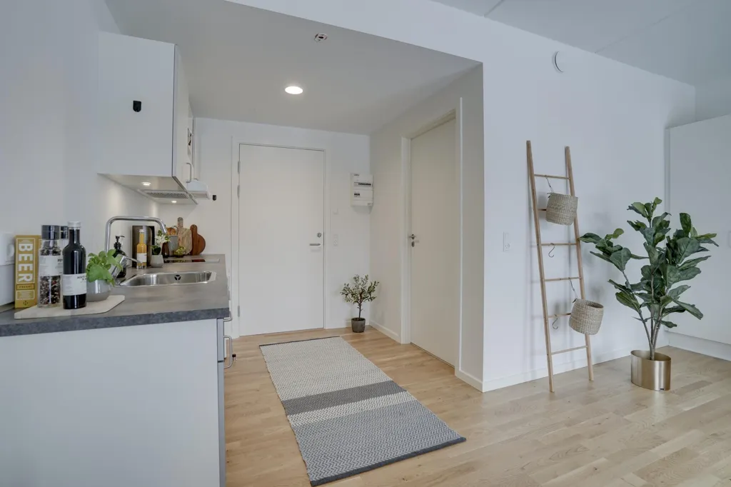 Köök - 1-Bedroom Apartment with Terrace in Odense
