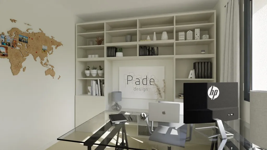 Bureau - Maison Moderne avec Jardin dans un Quartier Paisible