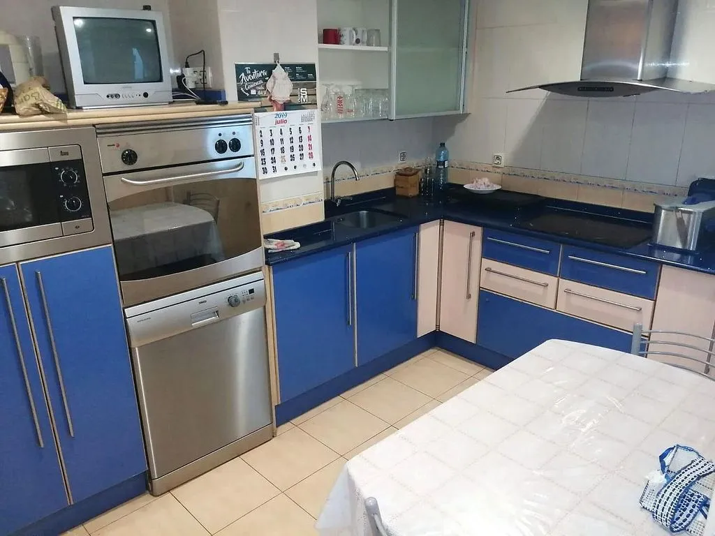 Köök - Apartment with Balcony in Benidorm Centre