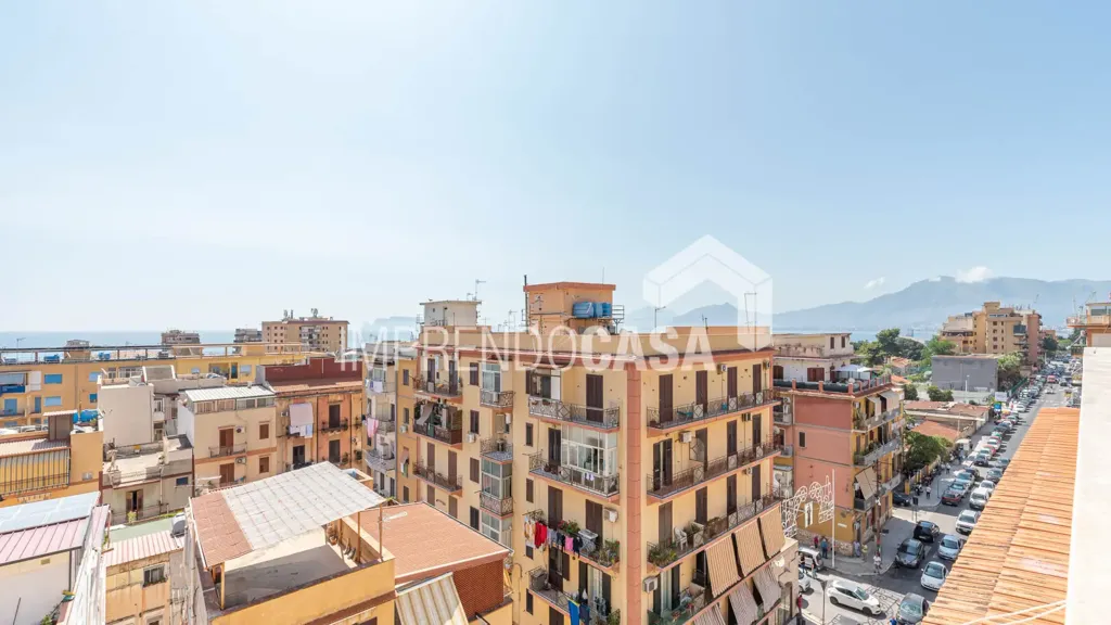 Balcony - Attico with Sea View in Palermo
