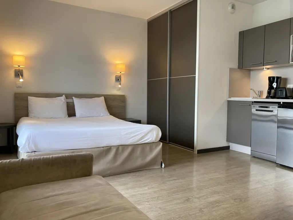 Chambres - Studio avec Balcon et Vue Lac à Bruges