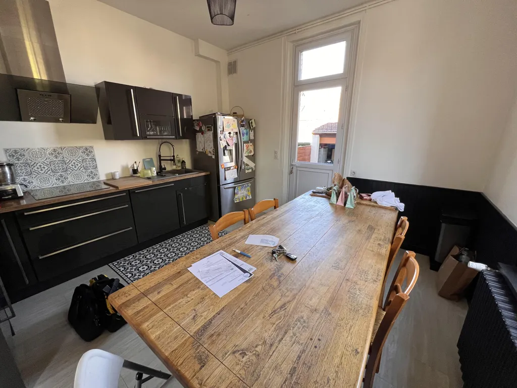 Salle à manger - Maison Ancienne Rénovée au Calme près de Compiègne