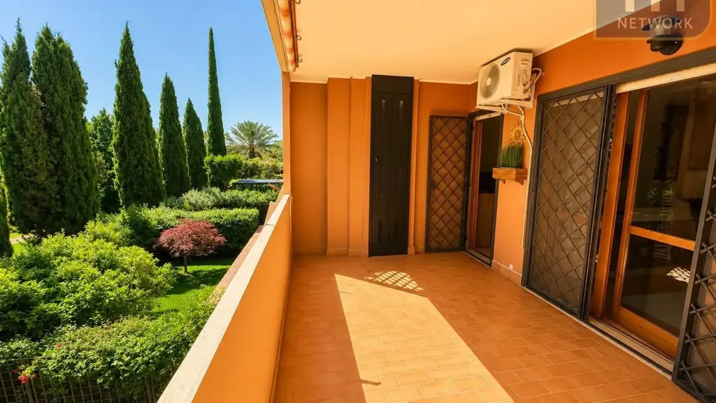 Balcon - Rustic Bilocale with Terrace in Rome