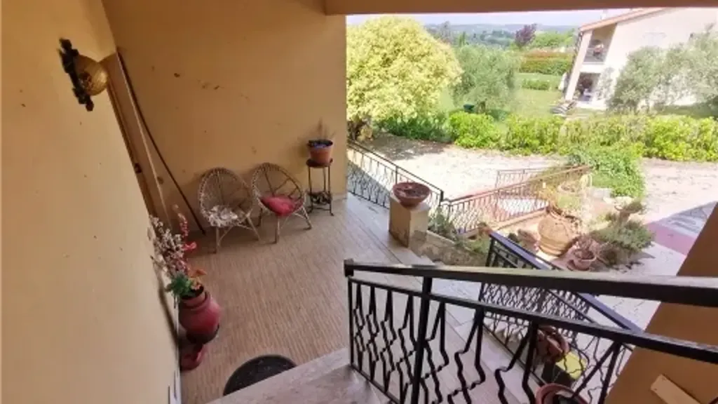 Balcon - Triplex Villa with Garden in Montespertoli