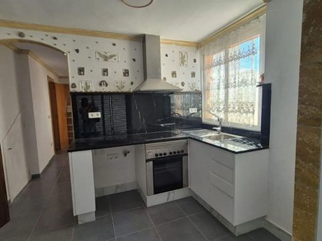 Kitchen - Semi-Detached House with Pool in Oliva Nova