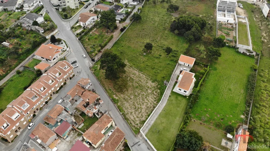 Vista aerea - Construction Plot with PIP in Vila Nova de Gaia