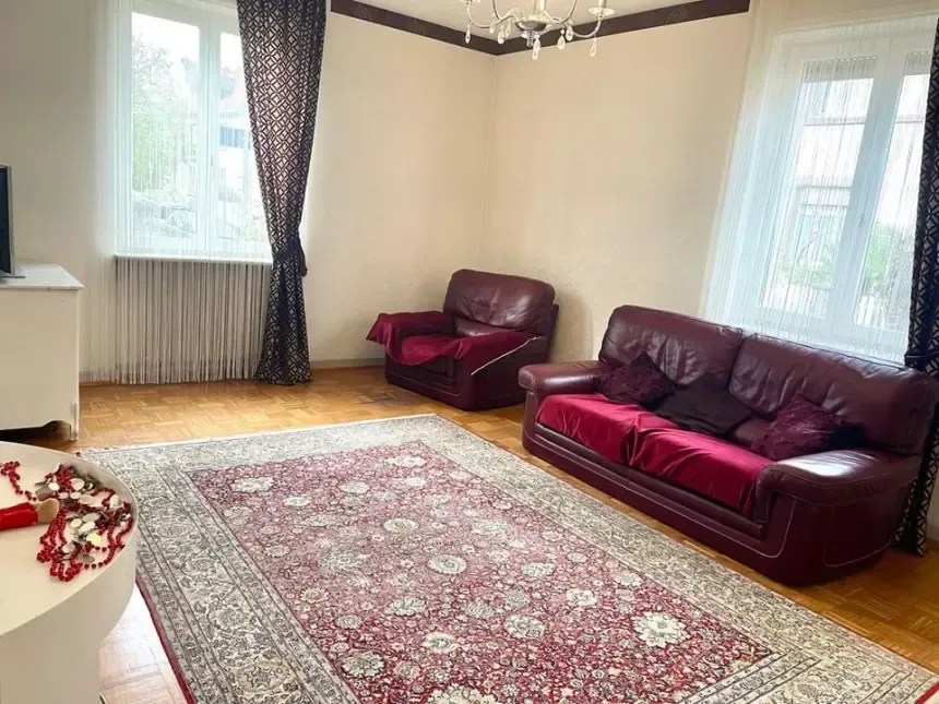 Soggiorno - Duplex with Balcony in Strasbourg