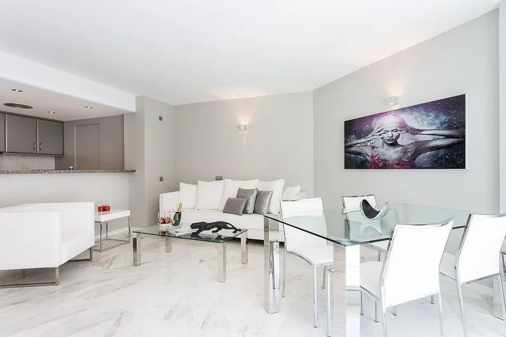 Soggiorno - Apartment with Pool in Marina Botafoch, Ibiza