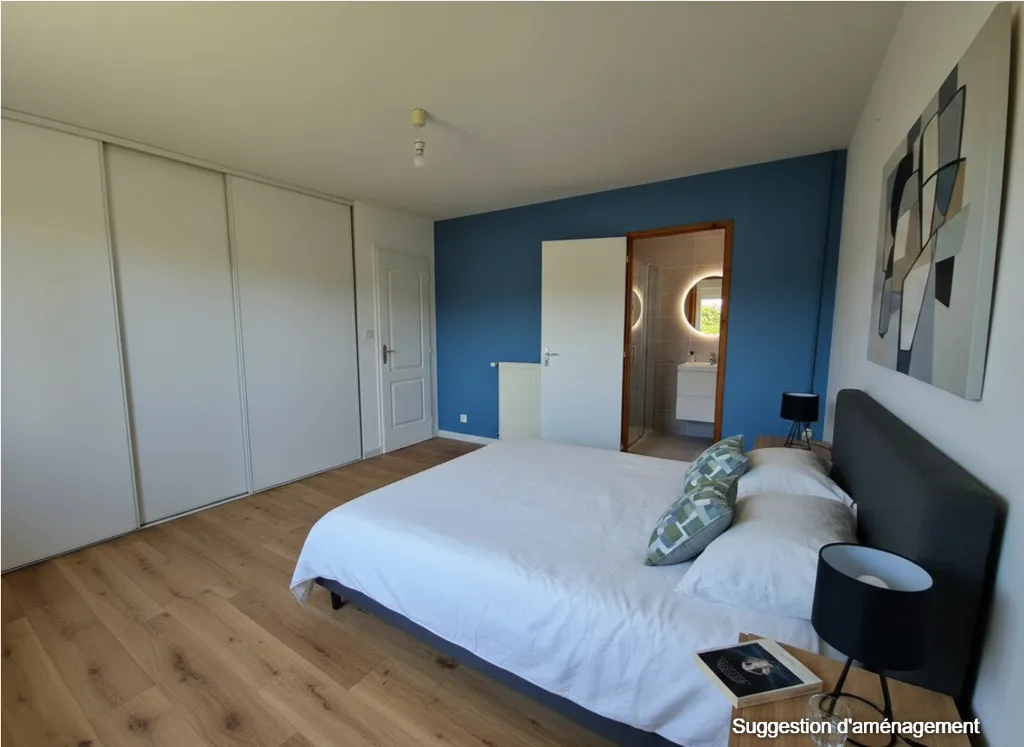 Chambres - Maison avec Piscine et Dépendance à Poucharramet