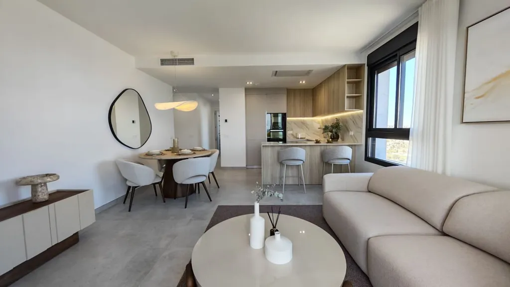 Séjour - Modern Apartment with Sea View in Calpe