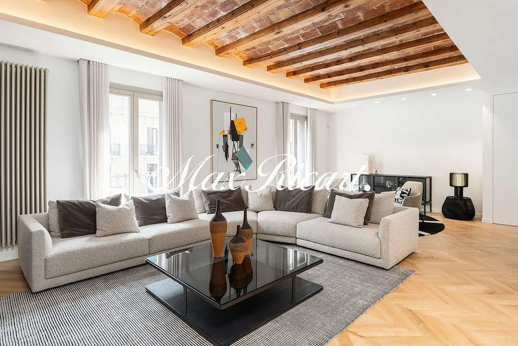Séjour - Apartment with Balcony in La Dreta de l'Eixample