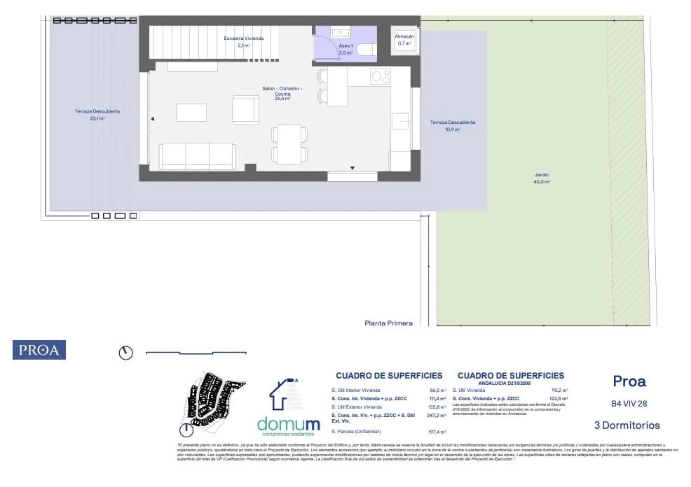 Plaan - Semi-Detached Villa with Sea View in Lagos