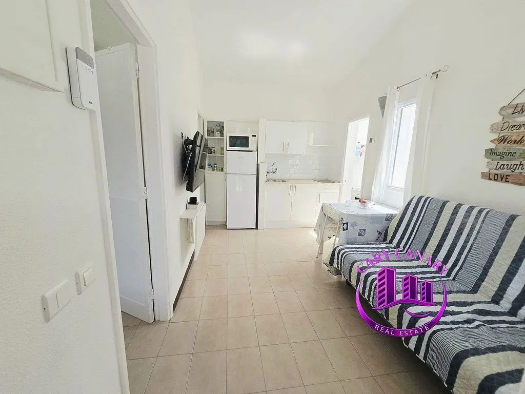 Living Room - Adosada with Pool in Maspalomas