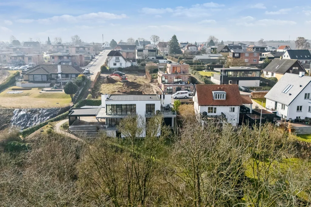 Vue aérienne - Architect-Designed Villa in Vejle