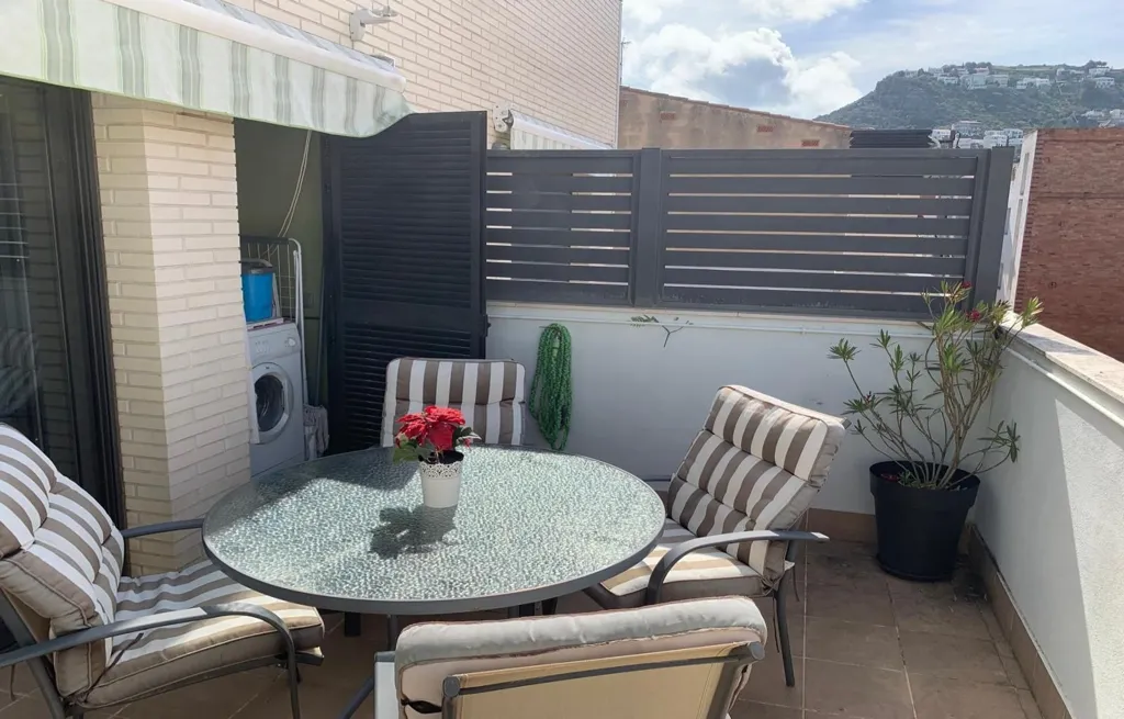 Terrasse - Apartment with Terrace in Centre - Roses