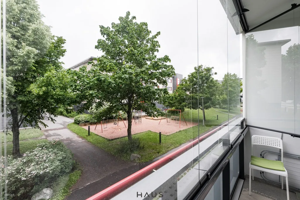Balcon - One-Bedroom Flat with Glazed Balcony in Kaarina