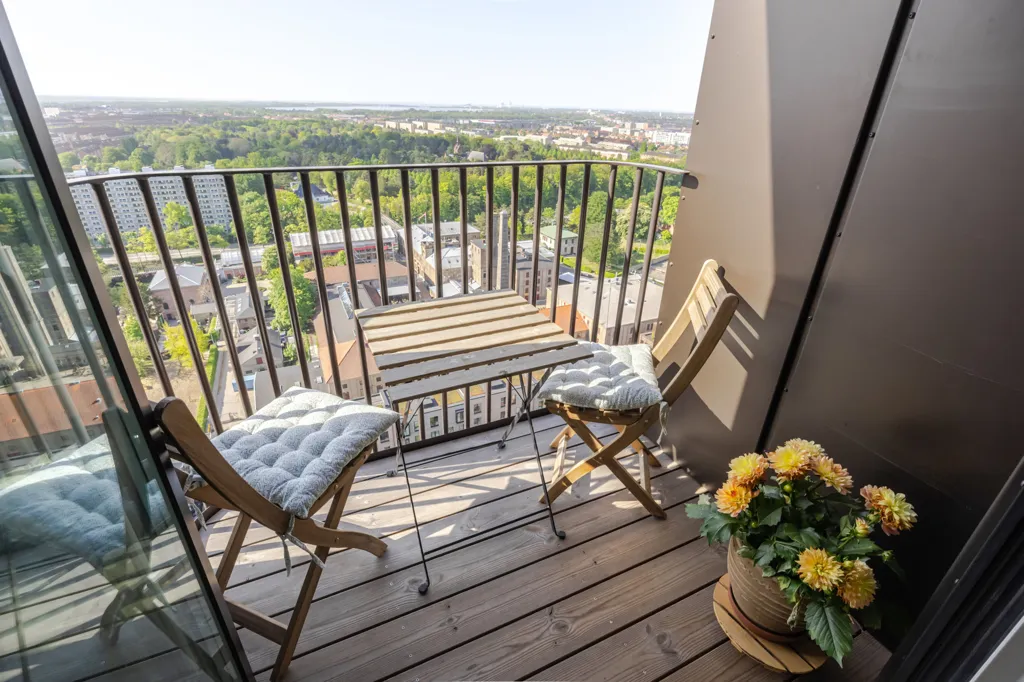 Balcón - Apartment with City View in Copenhagen V