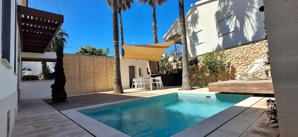 Piscine - Pared Chalet with Pool in Santiago de la Ribera