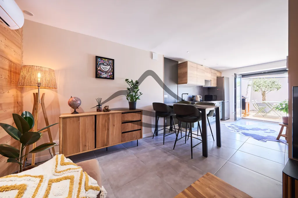 Séjour - T3 Duplex Inversé avec Terrasse à La Motte-Servolex