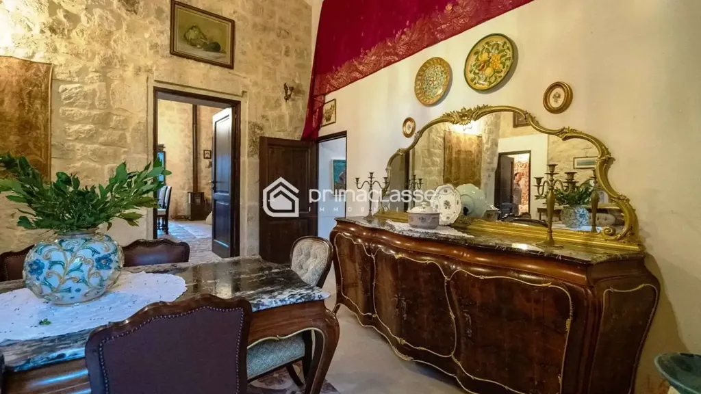 Sala da pranzo - Restored Casale with Pool in Modica Sorda