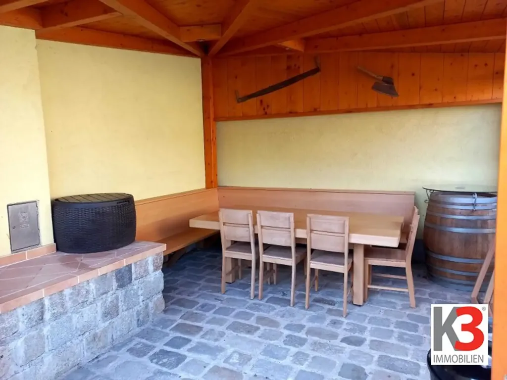 Terrasse - Barrier-Free Bungalow with Workshop in Quiet Area