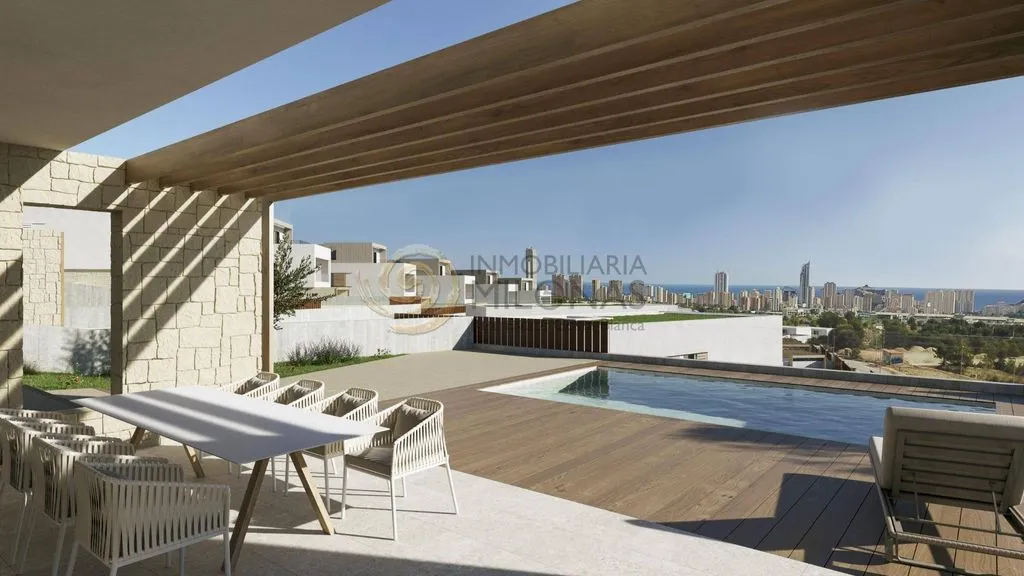 Terrasse - Luxury Villa with Sea View in Finestrat