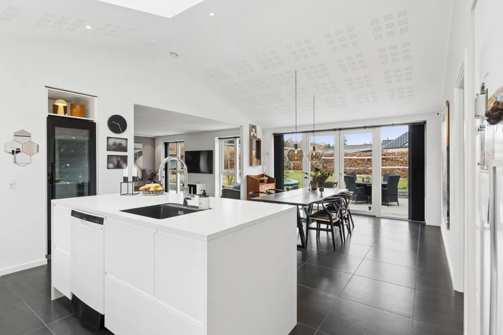 Köök - Elegant Villa with Smart Home in Køge