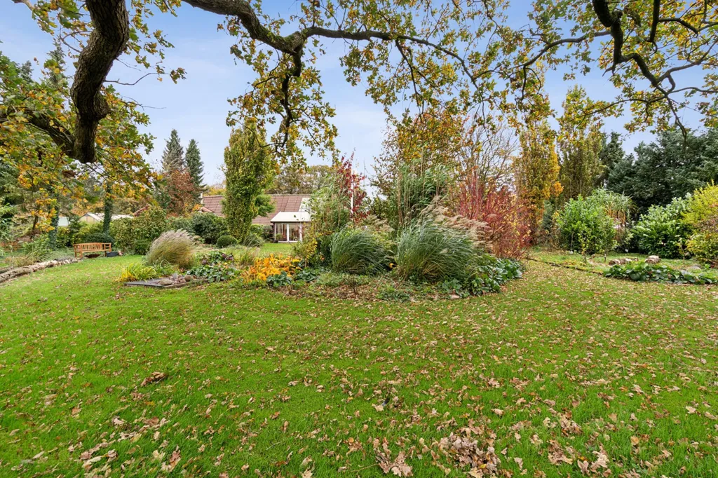 Garden - Rural Villa with Large Garden in Agerskov